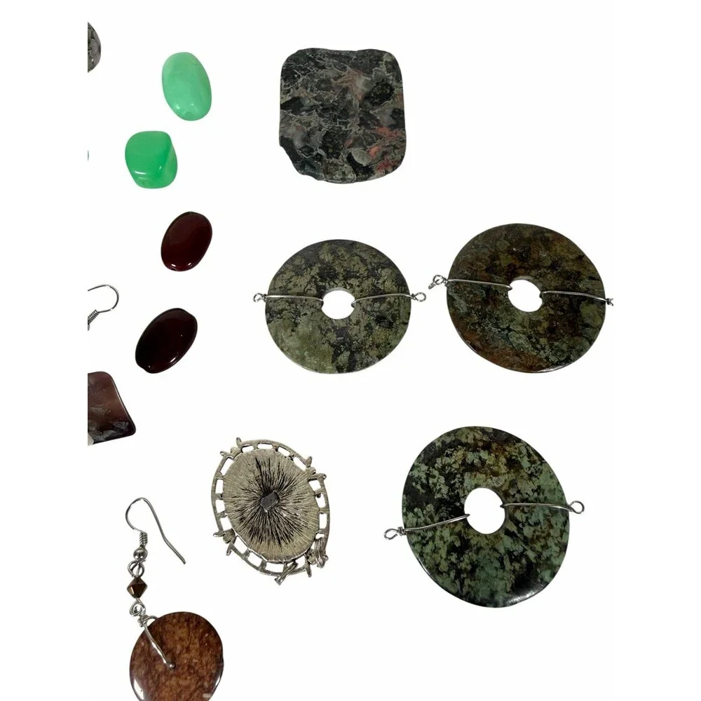 Lot of assorted beads and earrings for Jewelry Making